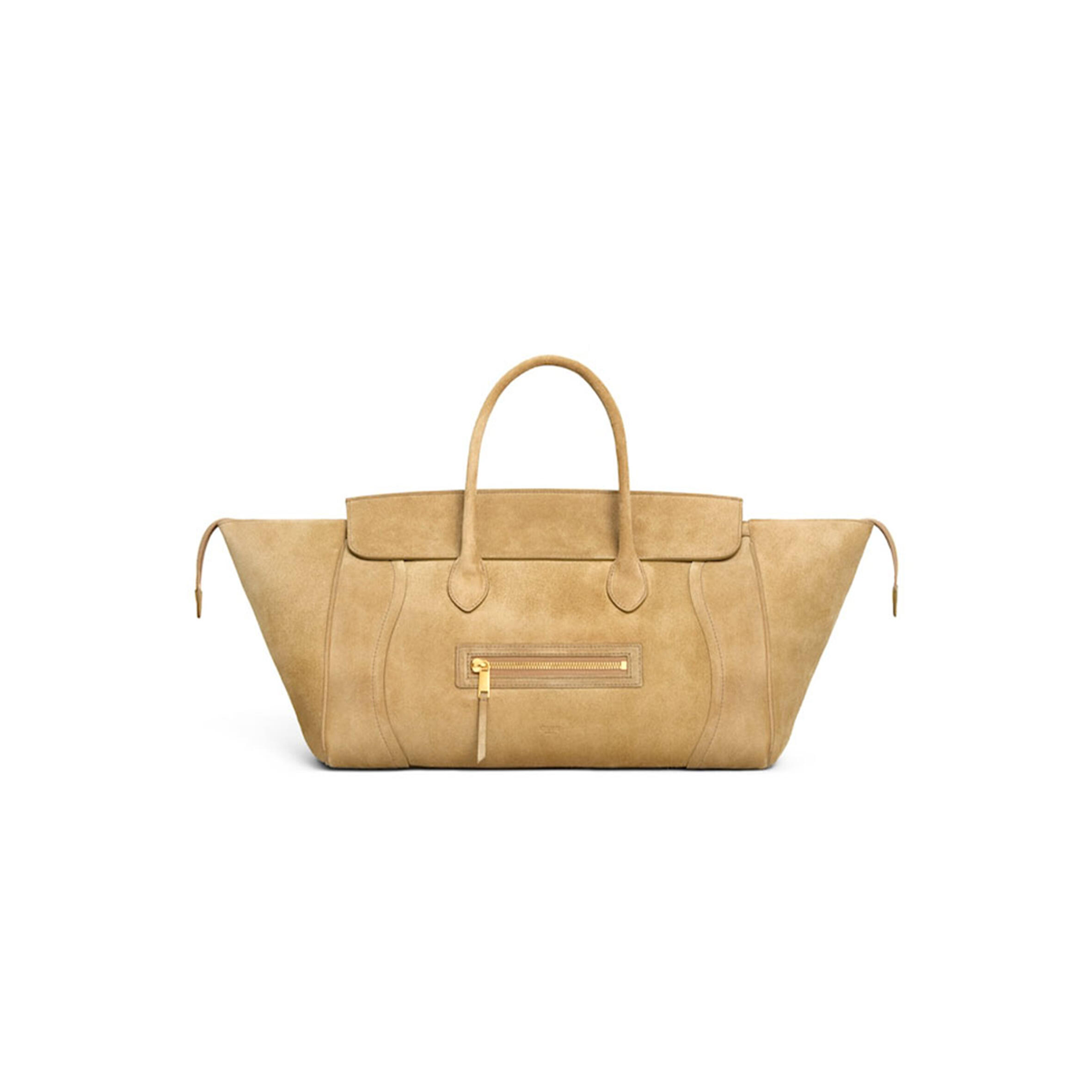 ce1i*e medium new lU*gage in suede calfskin l100e2n22.02bg (36*22*16cm)